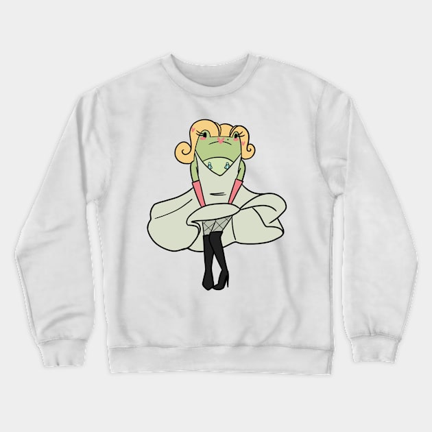 MarilyAnn Monroe Crewneck Sweatshirt by Maxineart